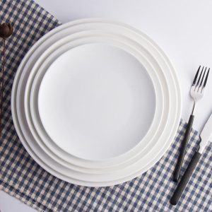 Classic Ceramic Shallow Plate